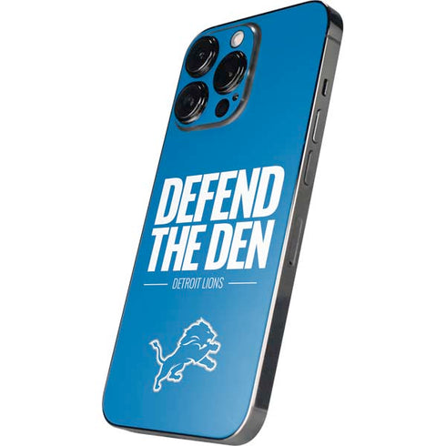 NFL Detroit Lions Team Motto iPhone 16 Pro Skin