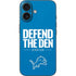 NFL Detroit Lions Team Motto iPhone 16 Skin