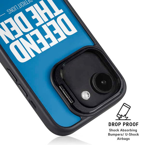 NFL Detroit Lions Team Motto iPhone 16e Kickstand Case