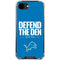 NFL Detroit Lions Team Motto iPhone 16e Clear Case