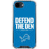 NFL Detroit Lions Team Motto iPhone 16e Clear Case