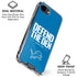 NFL Detroit Lions Team Motto iPhone 16e Clear Case