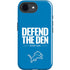 NFL Detroit Lions Team Motto iPhone 16e Impact Case