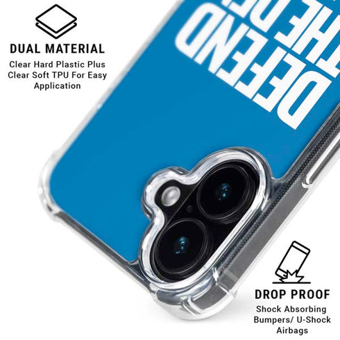 NFL Detroit Lions Team Motto iPhone 17 Clear Case