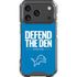 NFL Detroit Lions Team Motto iPhone 18 Pro Clear Case