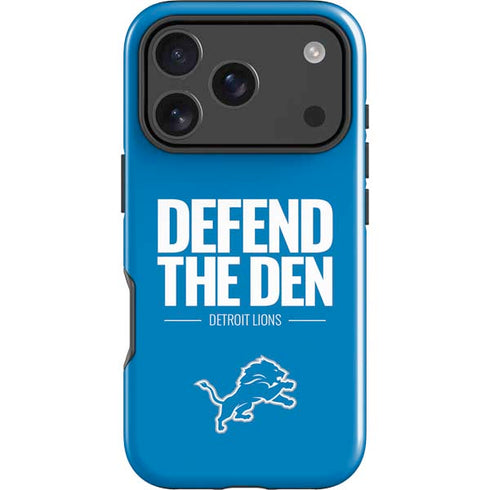 NFL Detroit Lions Team Motto iPhone 18 Pro Impact Case