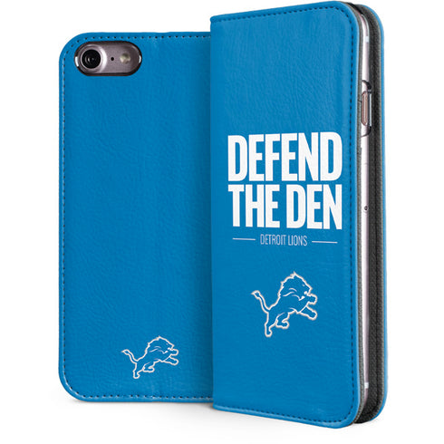 NFL Detroit Lions Team Motto iPhone 7 Folio Case