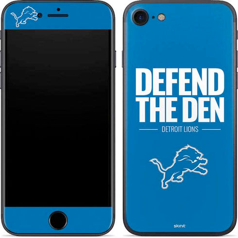 NFL Detroit Lions Team Motto iPhone 8 Skin