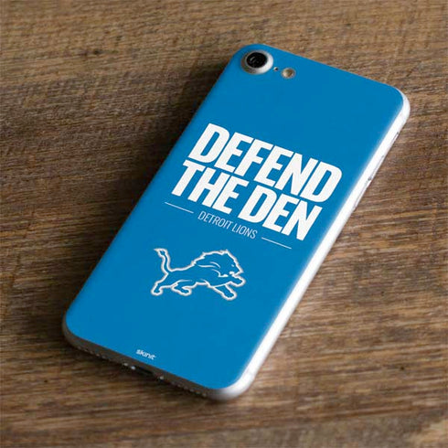 NFL Detroit Lions Team Motto iPhone 8 Skin