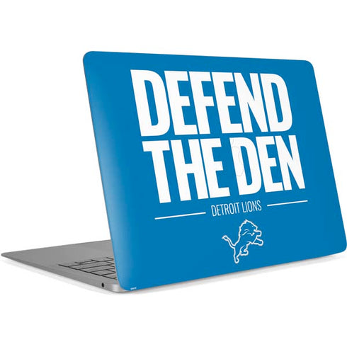 NFL Detroit Lions Team Motto Apple MacBook Air Skin