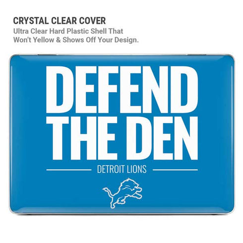 NFL Detroit Lions Team Motto MacBook Pro 14in (2021-24) Case plus Skin