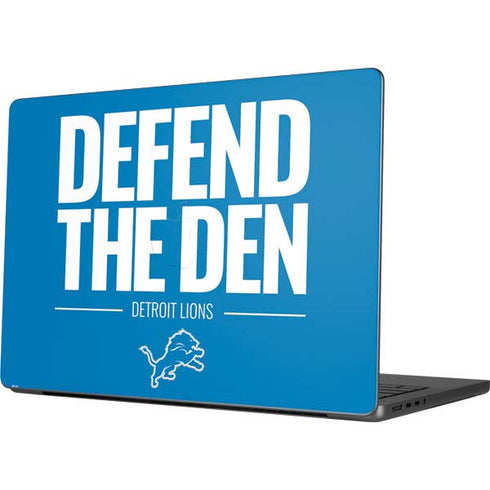NFL Detroit Lions Team Motto Apple MacBook Pro 14-inch Skin