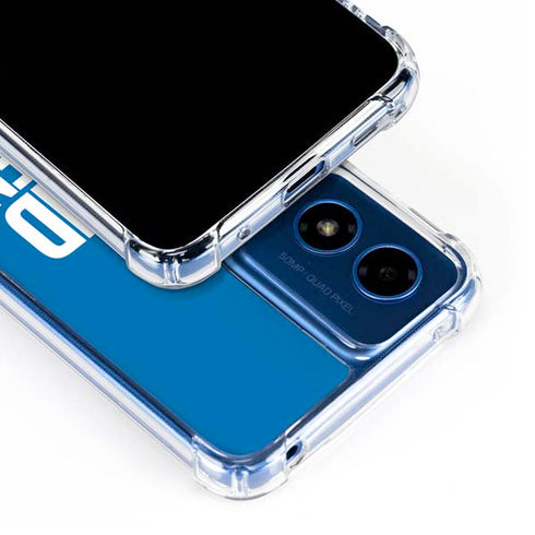 NFL Detroit Lions Team Motto Moto G 5G (2024) Clear Case