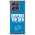 NFL Detroit Lions Team Motto Moto G Power 5G (2025) Clear Case