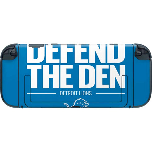 NFL Detroit Lions Team Motto Nintendo Switch 2 (2025) with Joy-Con Skin