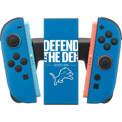 NFL Detroit Lions Team Motto Nintendo Switch 2 (2025) Joy-Con Controller Skin