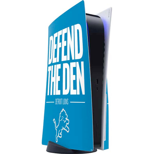 NFL Detroit Lions Team Motto PlayStation PS5 Skins