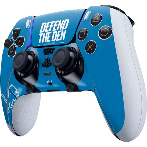NFL Detroit Lions Team Motto PS5 DualSense Edge Pro Controller Skin