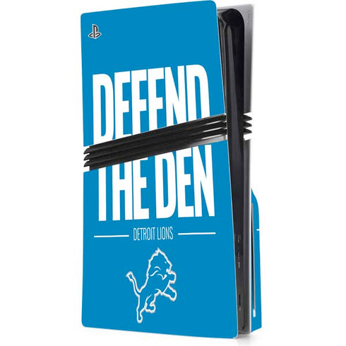 NFL Detroit Lions Team Motto PlayStation PS5 Skins
