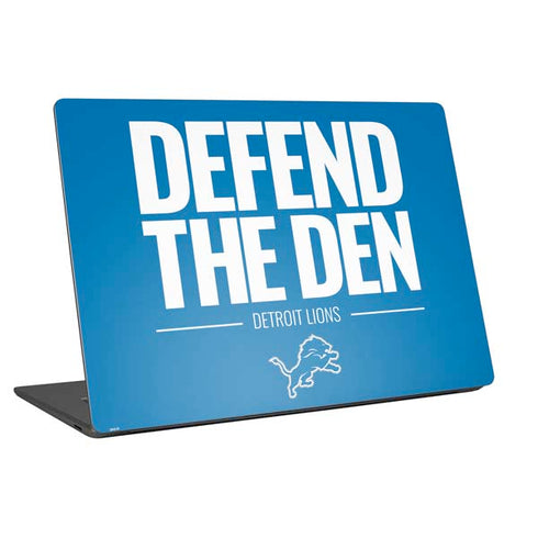 NFL Detroit Lions Team Motto Laptop Skins