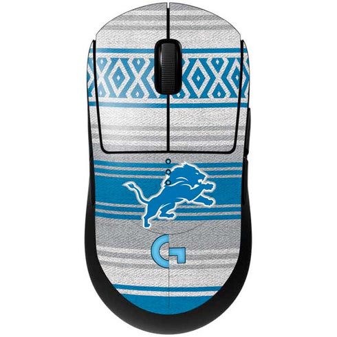NFL Detroit Lions Trailblazer G Pro Wireless Gaming Mouse Skin