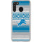 NFL Detroit Lions Trailblazer Galaxy A21 Clear Case