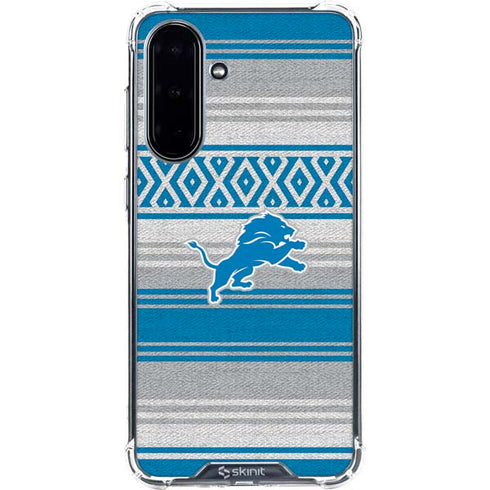 NFL Detroit Lions Trailblazer Galaxy A36 5G Clear Case
