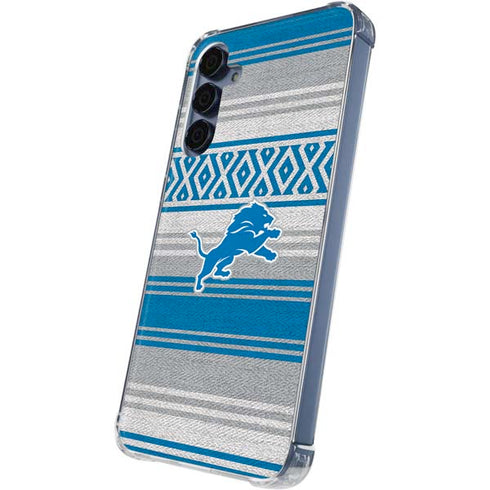 NFL Detroit Lions Trailblazer Galaxy A55 5G Clear Case