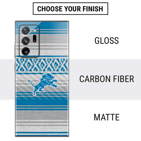 NFL Detroit Lions Trailblazer Galaxy Note20 Ultra 5G Skin