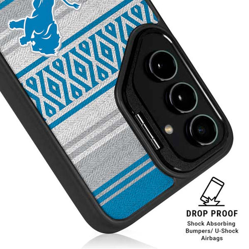 NFL Detroit Lions Trailblazer Galaxy S24 FE Kickstand Case