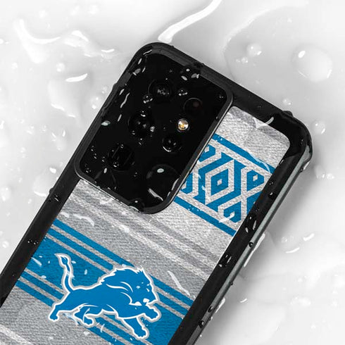 NFL Detroit Lions Trailblazer Galaxy S24 Ultra Waterproof Case