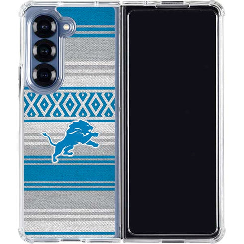 NFL Detroit Lions Trailblazer Galaxy Z Fold6 Clear Case