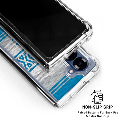 NFL Detroit Lions Trailblazer Galaxy Z Fold6 Clear Case