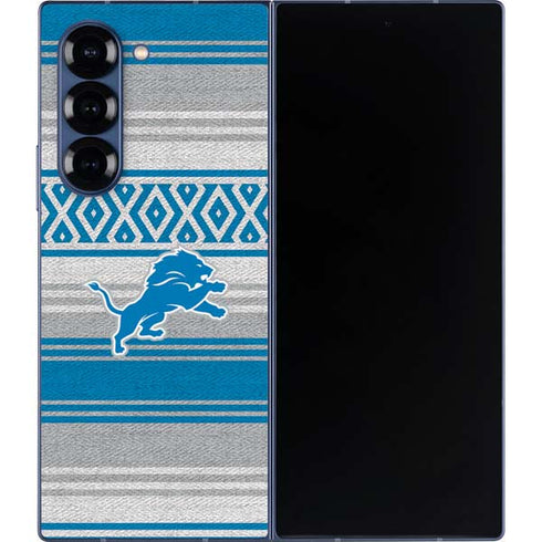 NFL Detroit Lions Trailblazer Galaxy Z Fold6 Skin