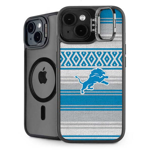 NFL Detroit Lions Trailblazer iPhone 15 Kickstand Case