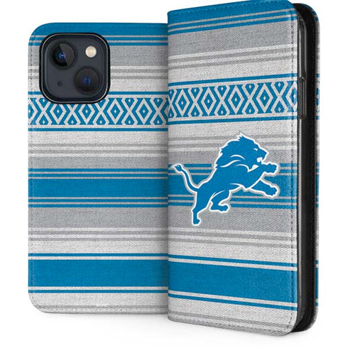 NFL Detroit Lions Trailblazer iPhone 15 Plus Folio Case