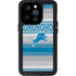 NFL Detroit Lions Trailblazer iPhone 15 Pro Waterproof Case