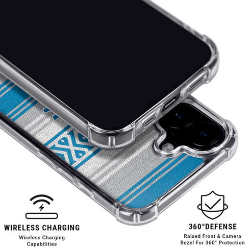 NFL Detroit Lions Trailblazer iPhone 16 Clear Case