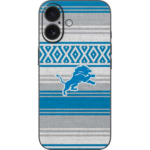 NFL Detroit Lions Trailblazer iPhone 16 Skin