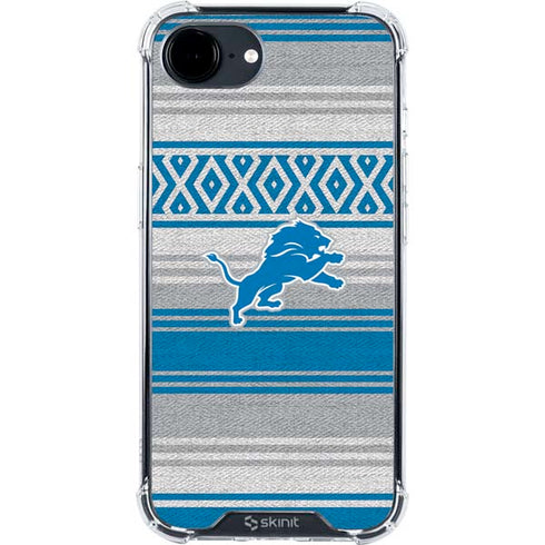 NFL Detroit Lions Trailblazer iPhone 16e Clear Case
