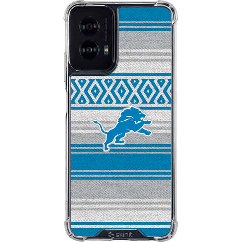 NFL Detroit Lions Trailblazer Moto G Power 5G (2024) Clear Case