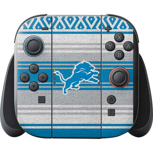 NFL Detroit Lions Trailblazer Nintendo Switch 2 (2025) with Joy-Con Skin