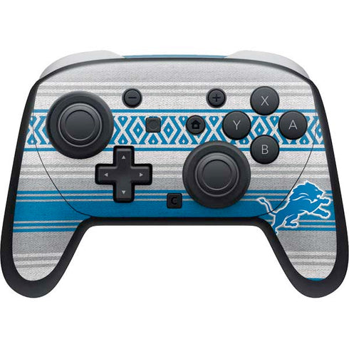 NFL Detroit Lions Trailblazer Nintendo Switch 2 (2025) Pro Controller Skin
