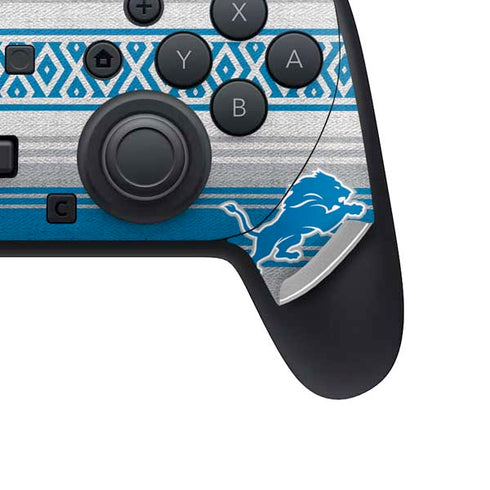 NFL Detroit Lions Trailblazer Nintendo Switch 2 (2025) Pro Controller Skin