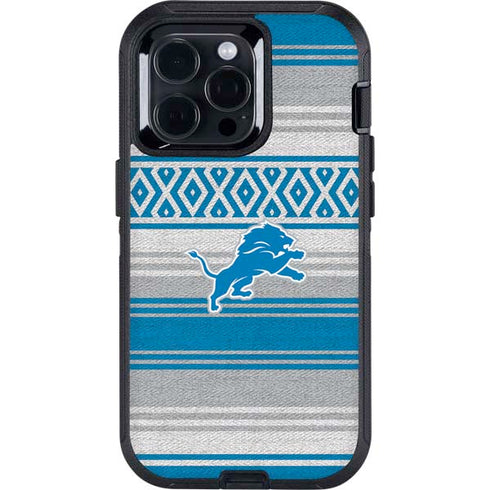 NFL Detroit Lions Trailblazer Otterbox Defender iPhone Skin
