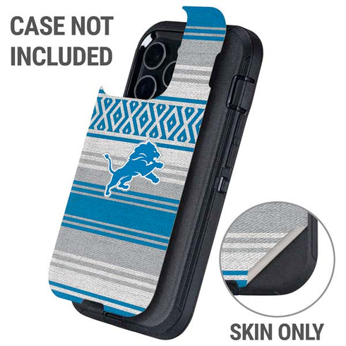 NFL Detroit Lions Trailblazer Otterbox Defender iPhone Skin