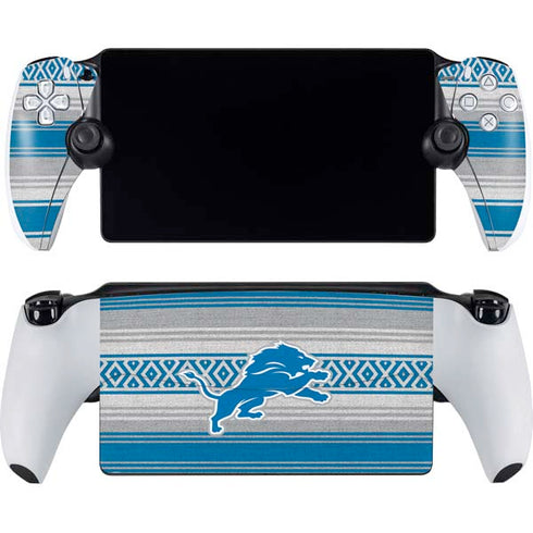 NFL Detroit Lions Trailblazer PlayStation Portal Remote Player Skin