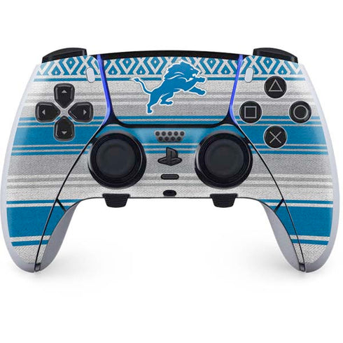 NFL Detroit Lions Trailblazer PS5 DualSense Edge Pro Controller Skin