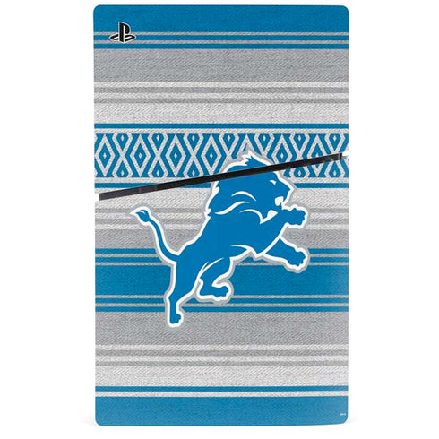 NFL Detroit Lions Trailblazer PS5 Slim Digital Edition Console Skin