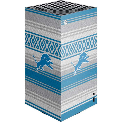 NFL Detroit Lions Trailblazer XBox Series X Digital Edition Console Skin